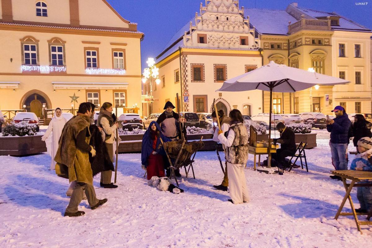 Pastýřská lidová hra, Tábor, náměstí