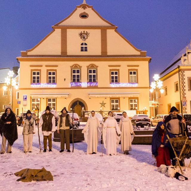 Pastýřská lidová hra, Tábor, náměstí